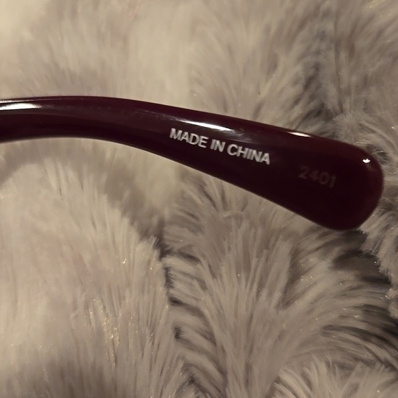 Longchamp Paris Burgundy Cat Eye Sunglasses Brand New In Case main image 14